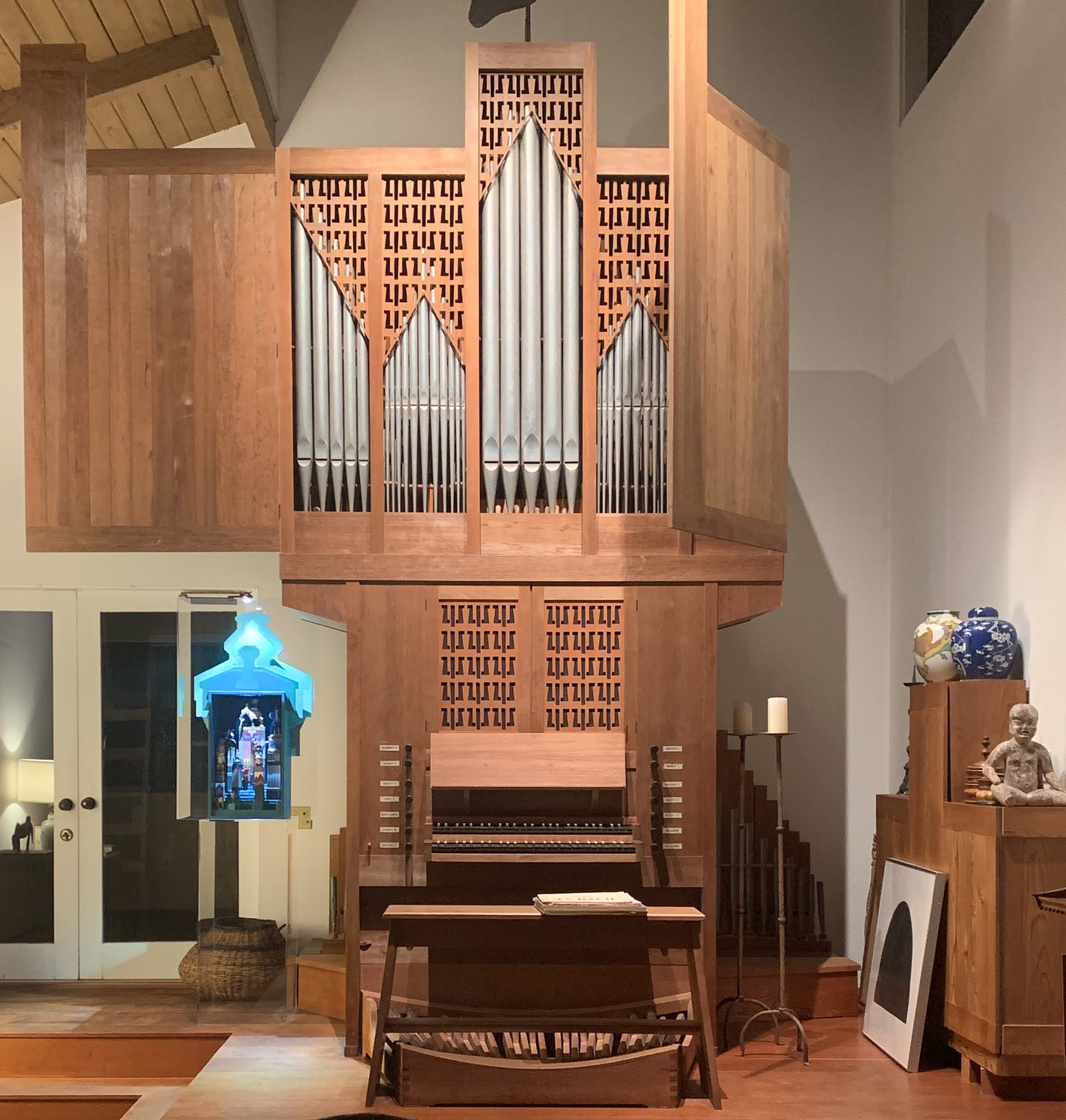 Recital on the Ahrend organ, Burns House music room