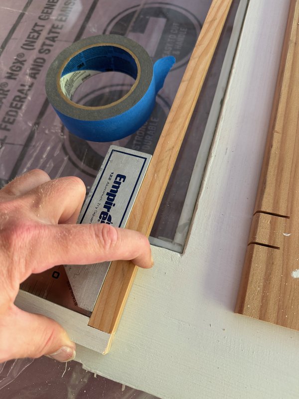 Cutting new stops.